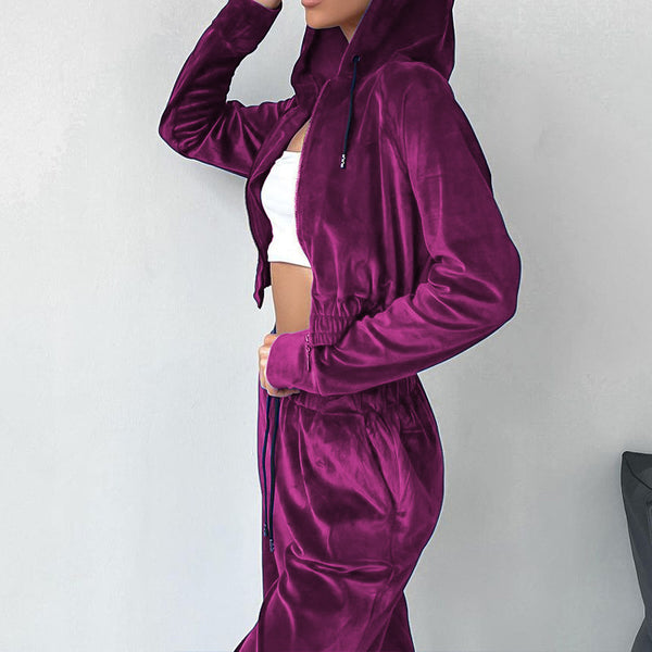 Set Yasmin mov compus din doua piese