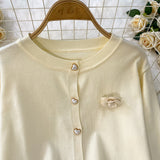 Set Anisia - jerseu si pantaloni din tricot