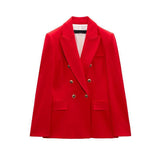 Sacou Irisse cu nasturi aurii si buzunare cu clapa