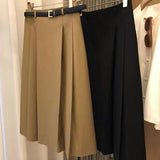 Fusta Scarta cu pliseuri lejere