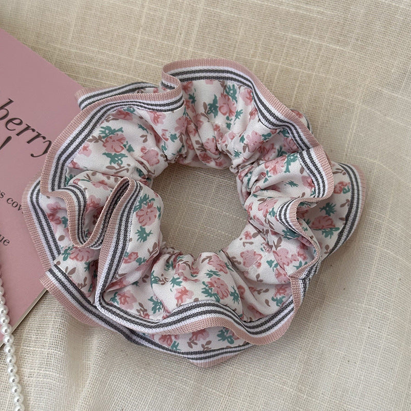 Elastic de par dubla cu imprimeu floral