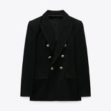 Sacou Irisse cu nasturi aurii si buzunare cu clapa