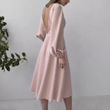 Rochie Alice cu decolteu in V la spate