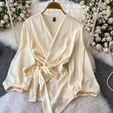 Set Luiza compus din fusta si bluza petrecuta