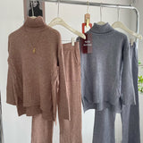 Set Druzzy - bluza si pantaloni din tricot