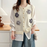 Vesta Arwen cu detalii florale