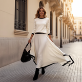 Set Auriell compus din fusta asimetrica si bluza