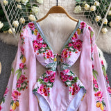 Costum de baie Rozza cu maneci lungi