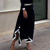 Set Auriell compus din fusta asimetrica si bluza