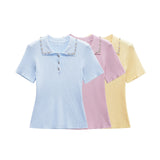 Tricou elegant Grety cu strassuri