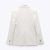 Sacou Irisse cu nasturi aurii si buzunare cu clapa