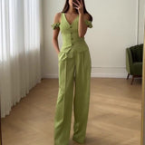 Set Dochia compus din vesta si pantaloni