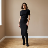Set Briseis din tricot reiat