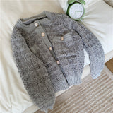 Cardigan elegant Blassy cu buzunare si nasturi