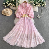 Rochie Umirra cu talie accentuata prin curea