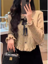 Jerseu Lucia cu terminatii din volanase