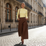 Bluza Lia cu guler inalt, detaliu drapat