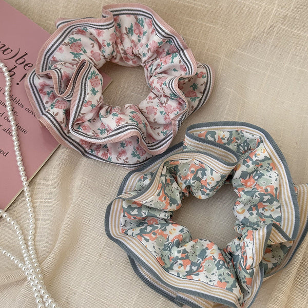 Elastic de par dubla cu imprimeu floral