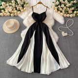 Rochie Nereah in doua nuante, bretele reglabile