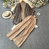 Set Klytia din tricot format din 3 piese