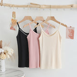 Maiou Althea roz din tricot reiat accesorizat cu perle