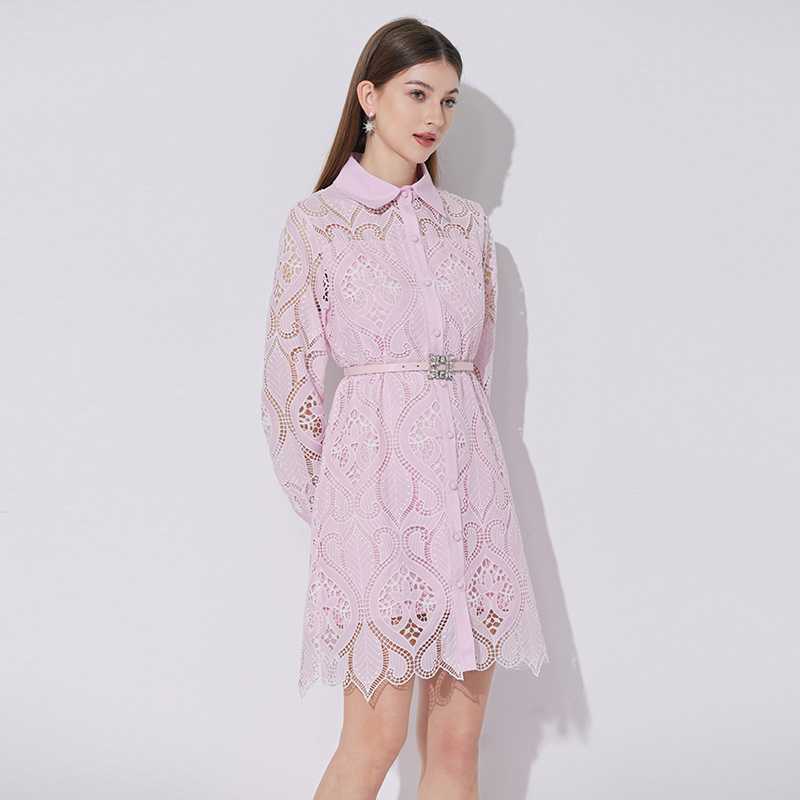 Rochie Daya cu talie accentuata prin curea
