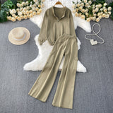 Set Cybele - bluza si pantaloni din tricot