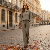 Set Cybele - bluza si pantaloni din tricot