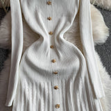 Rochie Ianthe cu nasturi aurii