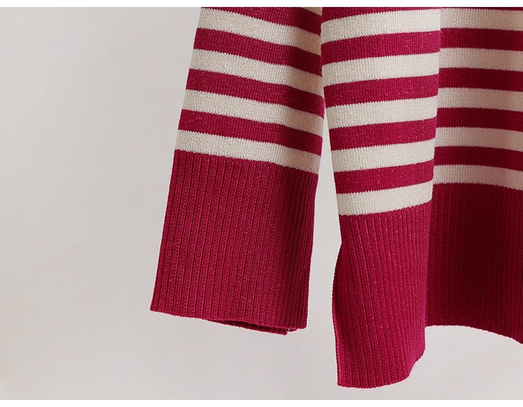 Compleu Magdy roz compus din bluza si pantaloni