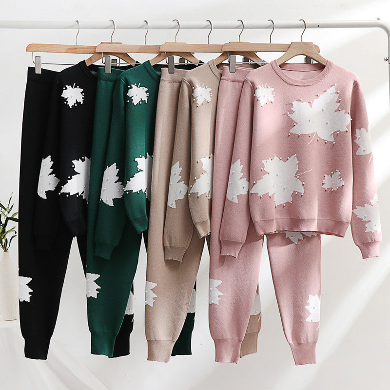 Set Hava verde compus din hanorac si pantaloni