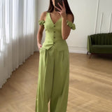 Set Dochia compus din vesta si pantaloni