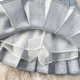 Set Blumia - compus din vesta si fusta pantalon