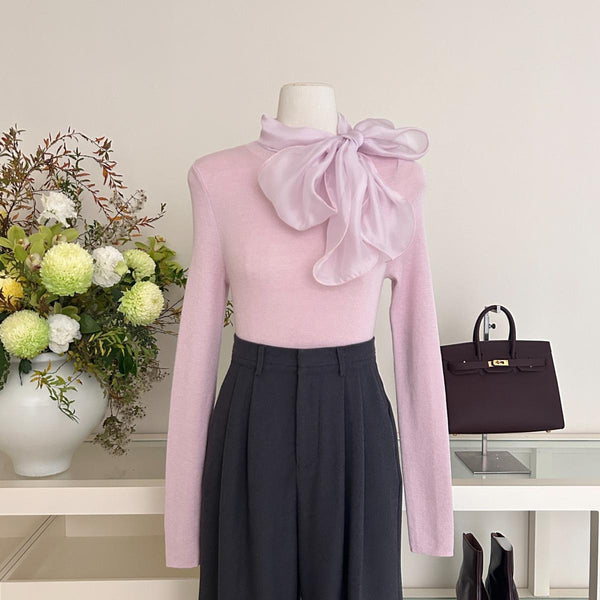 Top Renne cu funda din organza