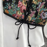 Set Omy compus din camasa lunga tip rochie si vesta detasabila
