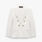 Sacou Irisse cu nasturi aurii si buzunare cu clapa