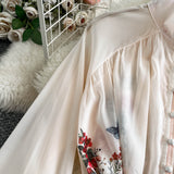 Rochie tip camasa Delusia cu imprimeu floral