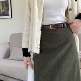 Fusta Samara din catifea