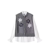 Vesta Arwen cu detalii florale