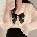 Bluza Emylda cu funda si volanase