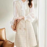 Rochie Ramina din tweed
