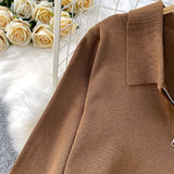 Set Cybele - bluza si pantaloni din tricot