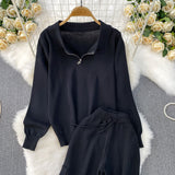 Set Cybele - bluza si pantaloni din tricot