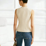 Vesta Taya cu nasturi metalici functionali