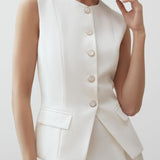 Set Mica compus din vesta si fusta