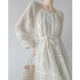 Rochie Brisis cu flori brodate
