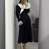 Rochie Dallea petrecuta in doua nuante