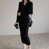 Rochie Seraphe cu nasturi si croi mulat