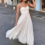 Rochie Hara cu bretele si croi tip corset in talie
