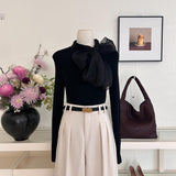 Top Renne cu funda din organza